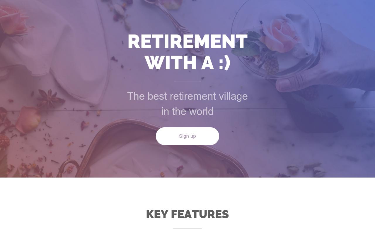 Carrd profile picture for @retirement